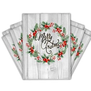 Christmas Wreath 10x13 Poly mailers  20pk